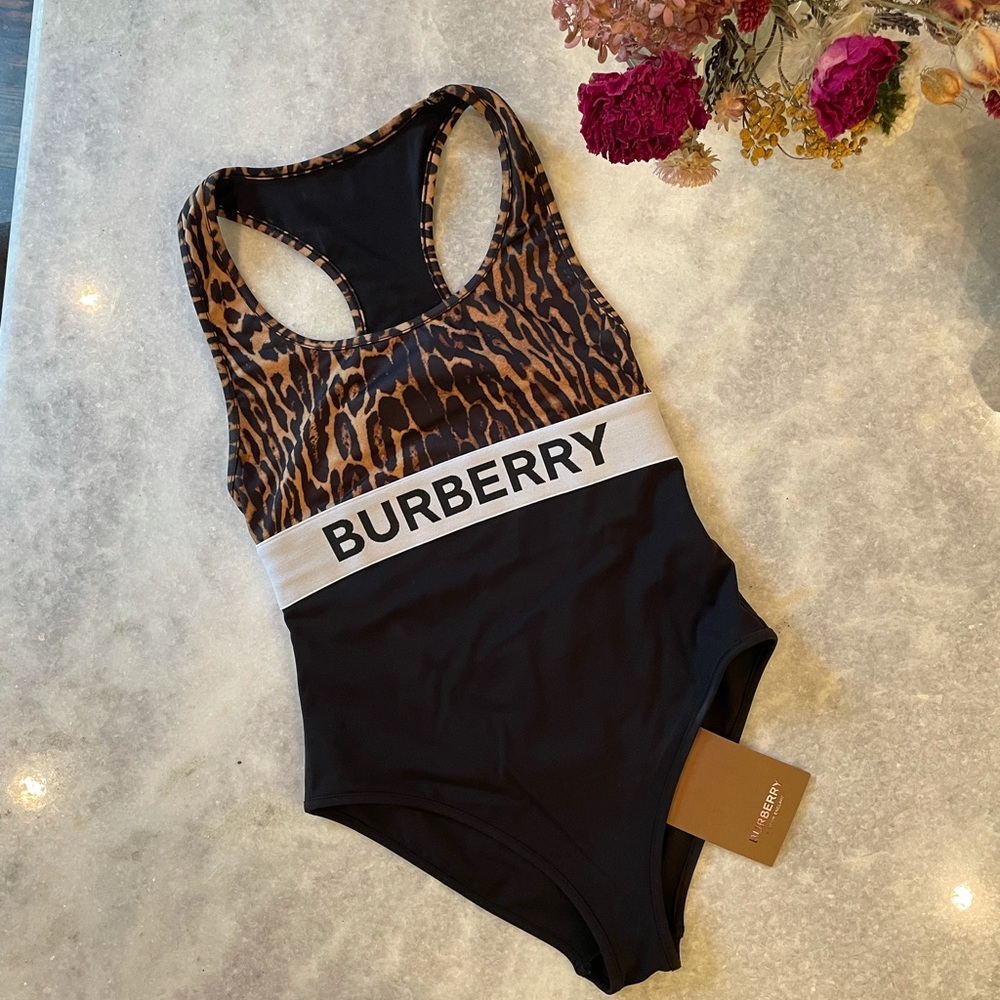 Burberry Leopard Swimsuit